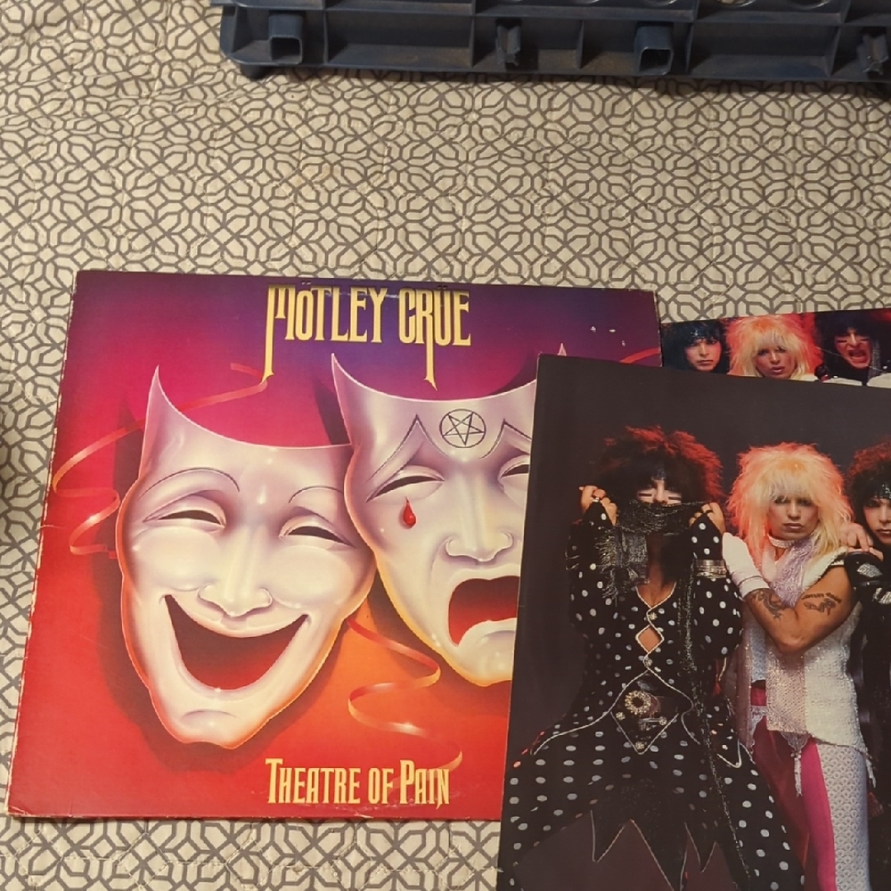 Motley Crue Theatre of Pain Vinyl Record